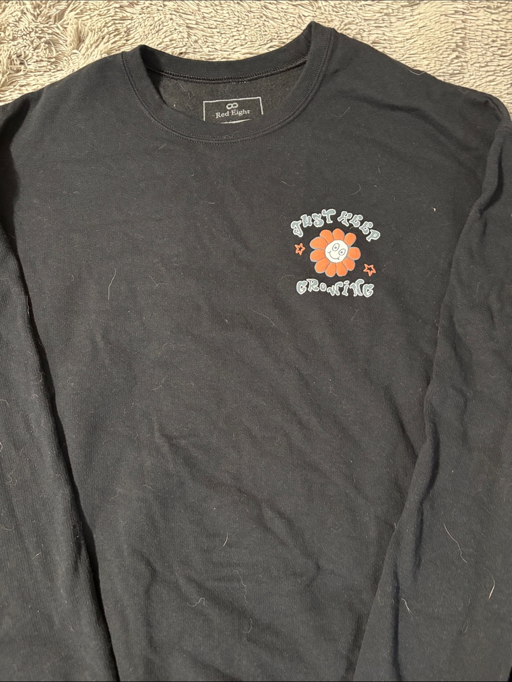 Crewneck Sweatshirt - "Just Keep Growing"